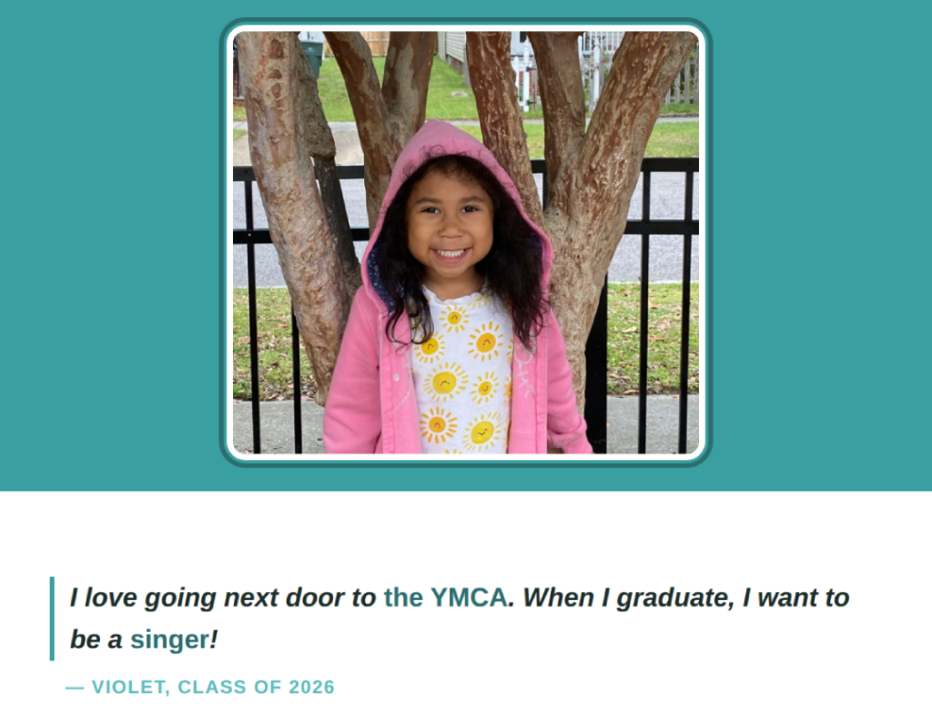 E3 School 2026 Graduate photo and quote