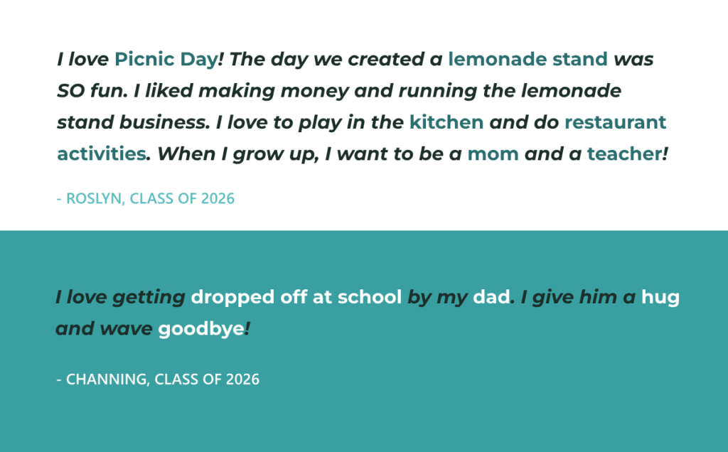 E3 School 2026 Graduate photo and quote
