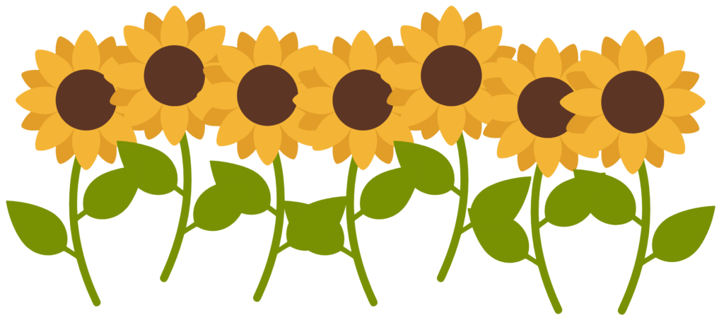 Sunflower email footer graphic for E3 School